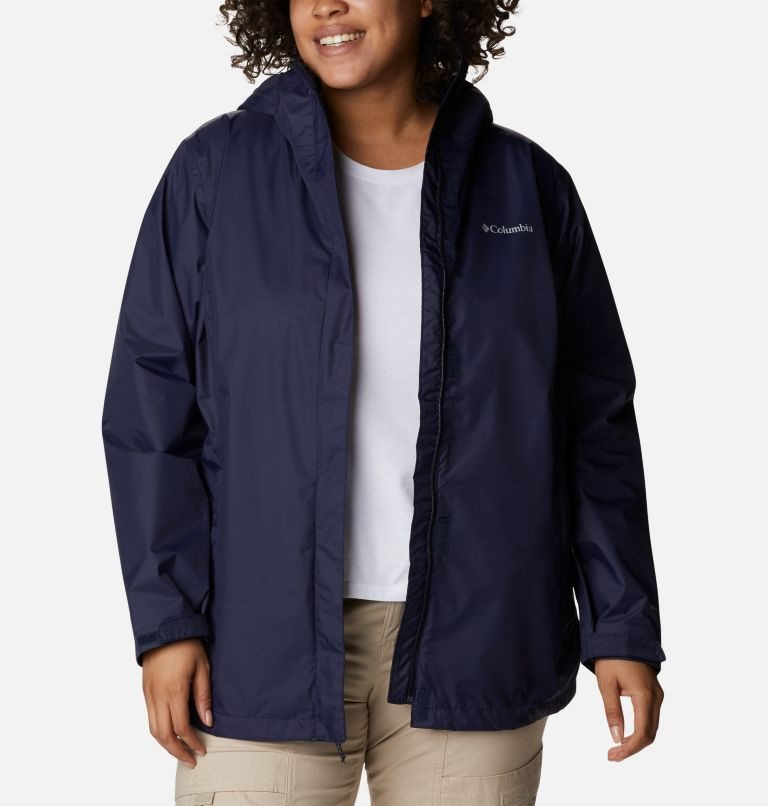 Women's Columbia Arcadia II Jackets Navy | Plus Size CA-VL580